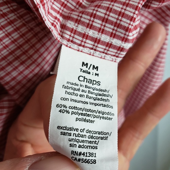 Chaps Casual Button Down Long Sleeve Shirt - Picture 5 of 8